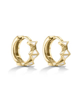 Triangles Hoop Earrings